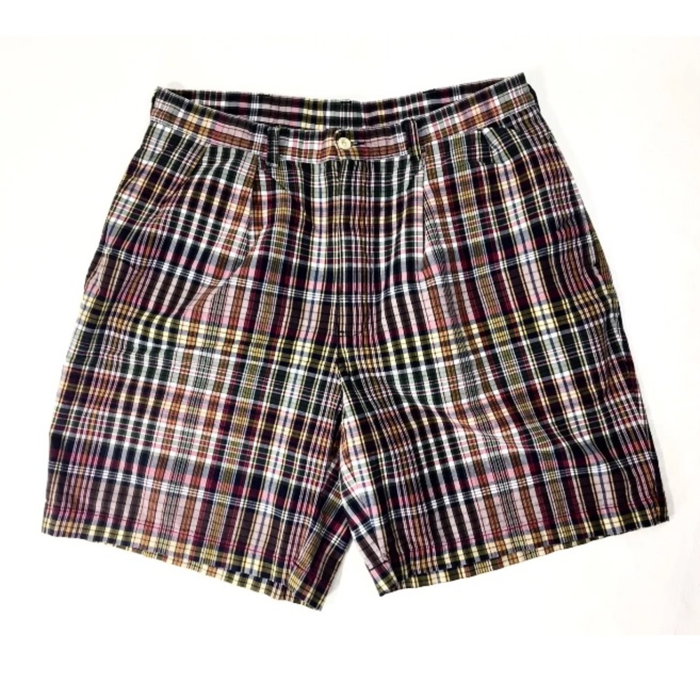 POLO RALPH LAUREN Mens Plaid Shorts Size 36